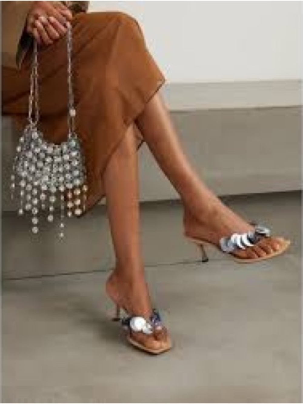 Jimmy Choi Freja Pailette Sandal